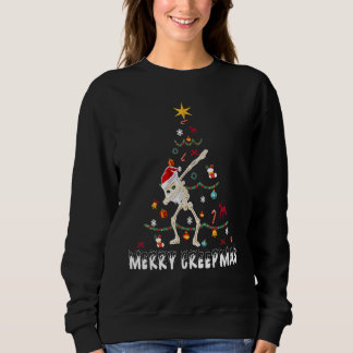 Moletom Esqueleto Dançante Feliz Creepmas Natal Xmas Féria