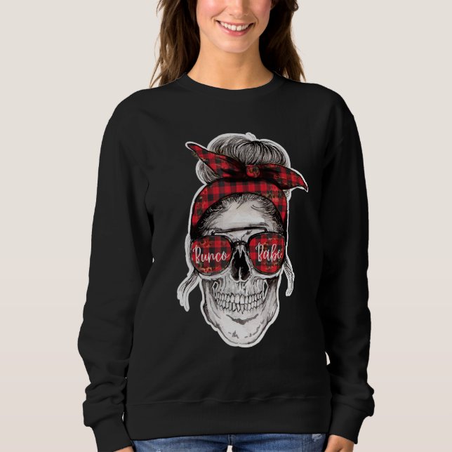 Moletom Esqueleto de Bunco Babe Halloween (Frente)