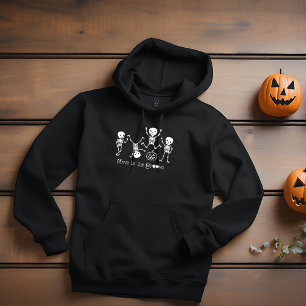 Moletom Esqueleto De Dança Halloween Mover Para O Funno Gr