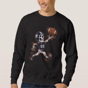 Moletom Esqueleto de Futebol Americano Halloween Futebol A
