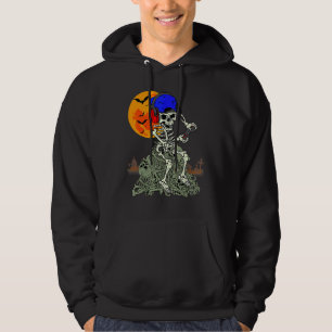 Moletom Esqueleto de Halloween Gamer Video Game Meninos Cr