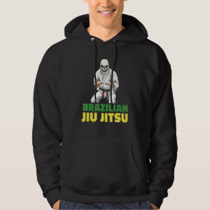 Moletom Esqueleto de Jiu Jitsu Brasileiro e Grappling