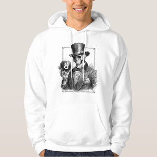 Moletom Esqueleto Vintage com Cartola e Bola 8