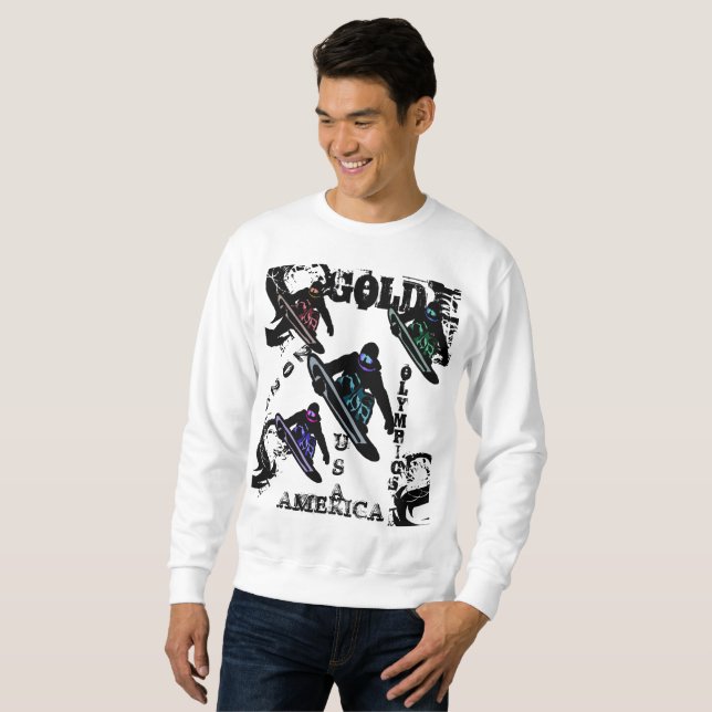 MOLETOM ESQUI AÉREO  (Frente Completa)
