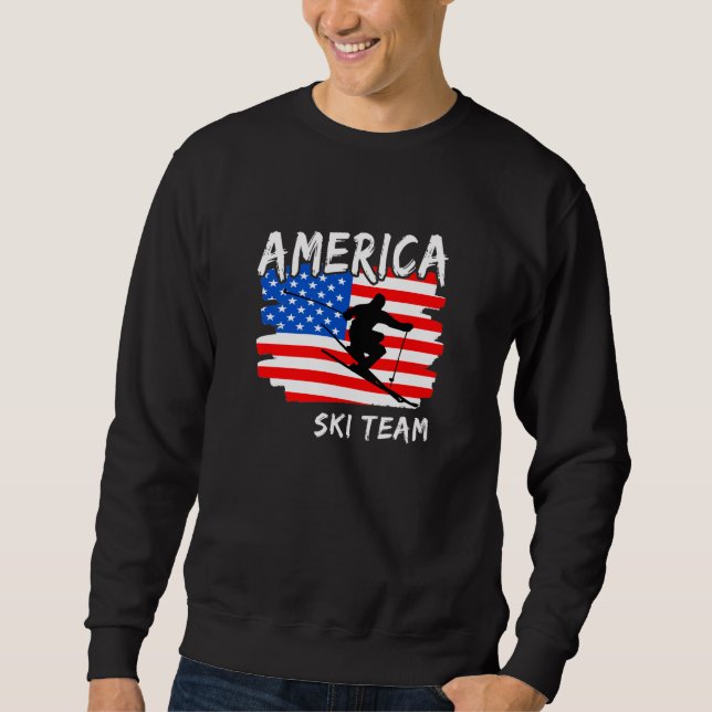 Moletom Esqui América   (Frente)