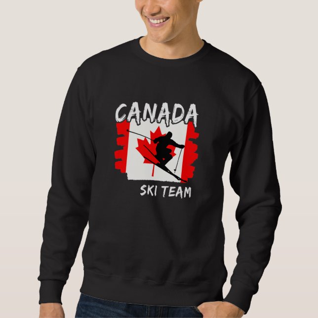 Moletom Esqui Canadá   (Frente)