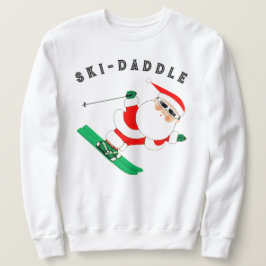 Moletom Esqui Esquiando Natal Feriado