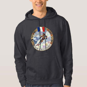 Moletom Esquiar em L'Alpe D'Huez, França, Homem Esquiador