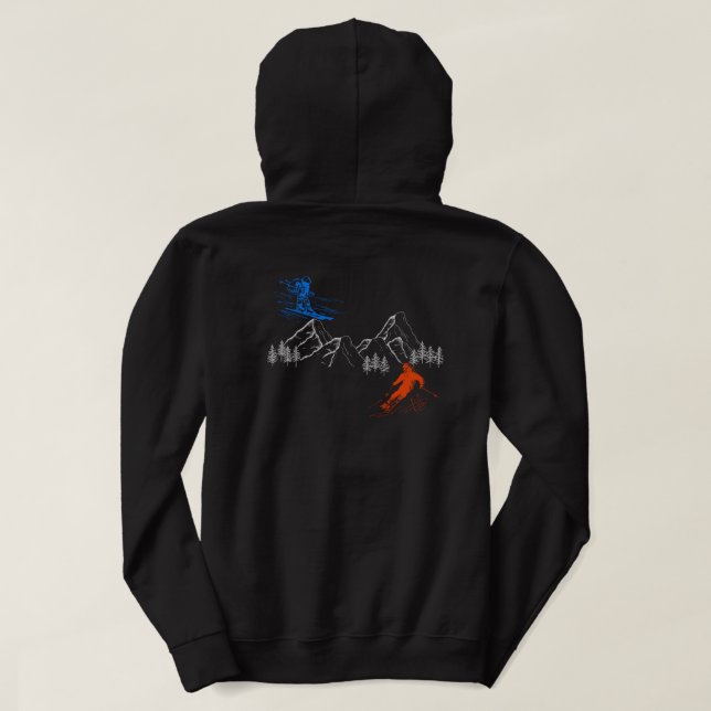 Moletom Esquiar No Ski Out (Verso do Design)