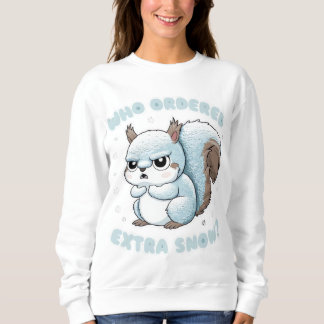 Moletom Esquilo Congelado - Quem Pediu Neve Extra?
