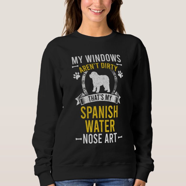 Moletom Esse é o Meu Cão de Nariz de Água Espanhol (Frente)
