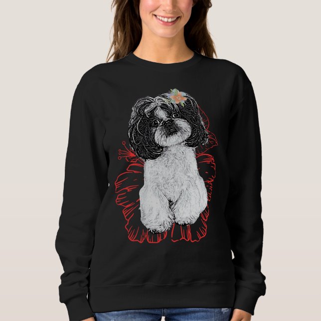 Moletom Essencial de Poodle Cute (Frente)