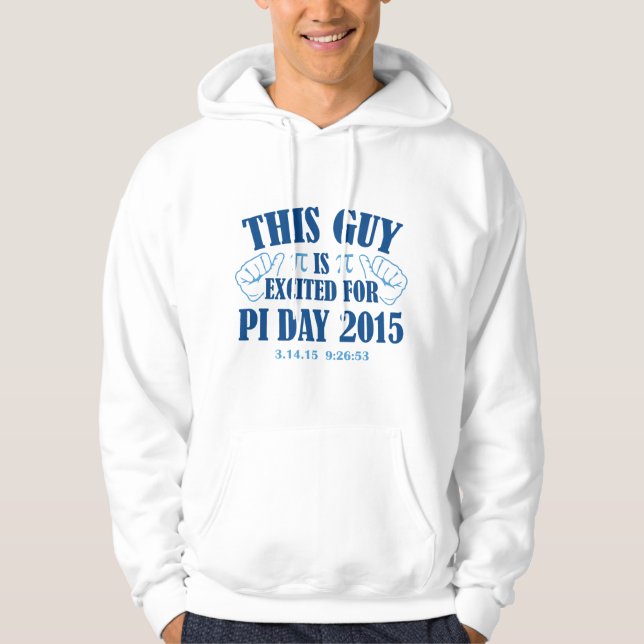 Moletom Esta Cara Está Animada Para O Pi Day 2015 (Frente)