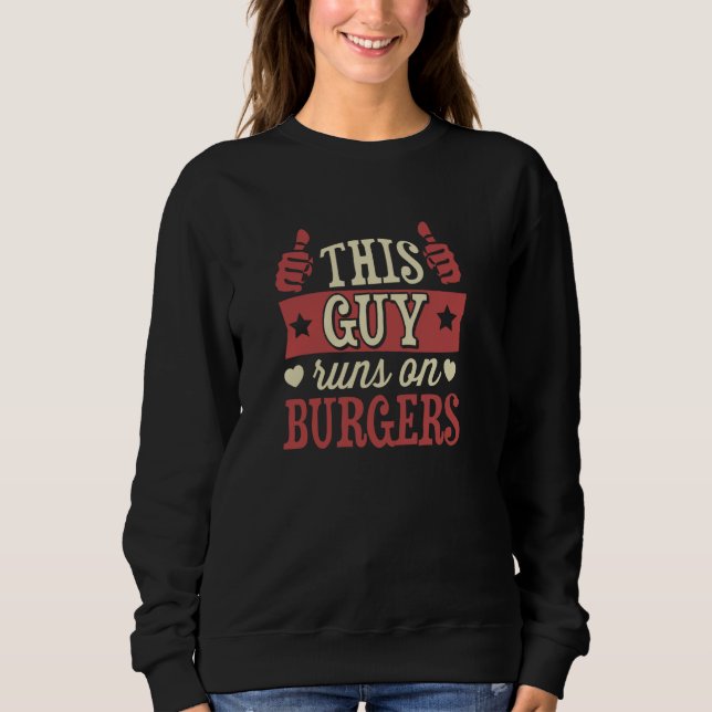 Moletom Esta Cara Funciona Em Burgers (Frente)