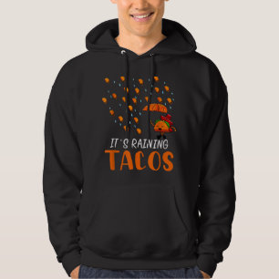 Moletom Está chovendo Tacos mexicanos Taco Previsão P