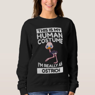 Moletom Esta é a minha fantasia humana. Sou mesmo um avest