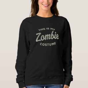 Moletom Esta É A Minha Figurinha De Zombie No Último Minut