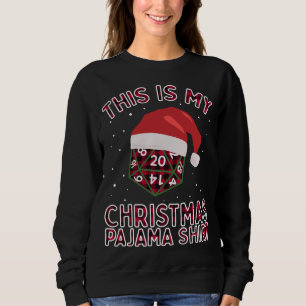 Moletom Esta É A Minha Função De Jogo De Conselho De Natal