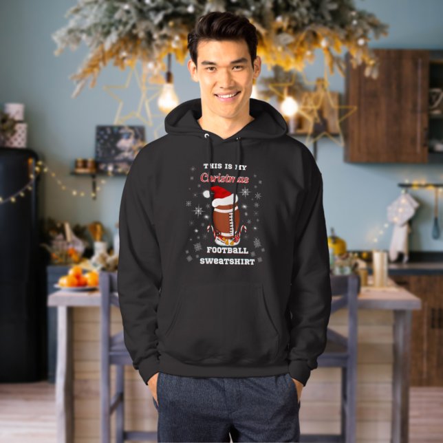 Moletom Esta é a minha saia de Natal com salgadinhos (Criador carregado)