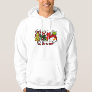 Moletom Esta é a temporada Natal Hoodie