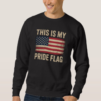 Moletom Esta é Minha Bandeira do Orgulho