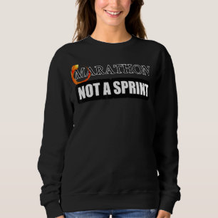 Moletom Esta É Uma Maratona Não Um Sprint