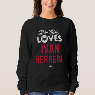 Moletom Esta Garota ama Ivan Herrera Rua Louis Baseball ML