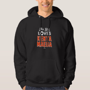 Moletom Esta Garota Ama Kenta Maeda Beisebol de Detroit ML