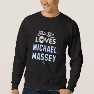 Moletom Esta Garota Ama Michael Massey Kansas City Beisebo