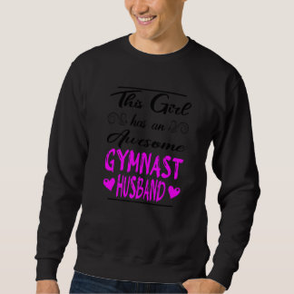 Moletom Esta Menina Tem Um Marido Gymnast Incrível
