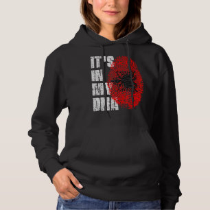 Moletom Está no meu Dna Albânia Bandeira Albanesa
