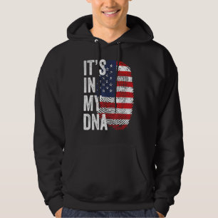 Moletom Está No Meu Dna Bandeira Americana Time De Futebol