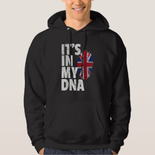 Moletom Está No Meu Dna Bandeira Britânica Inglaterra Uk G