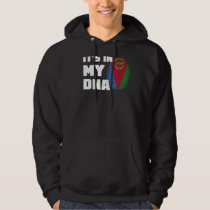 Moletom Está no meu DNA, eritreia, sinalizador, mulheres.
