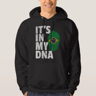 Moletom Está no meu DNA, Homens do Orgulho da Bandeira Bra
