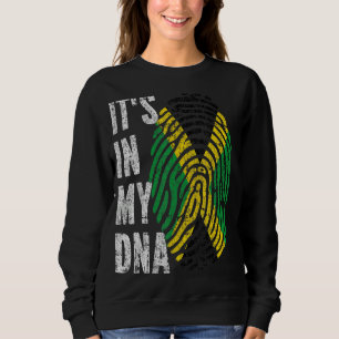 Moletom Está No Meu Dna Jamaica Bandeira Homens Mulheres C