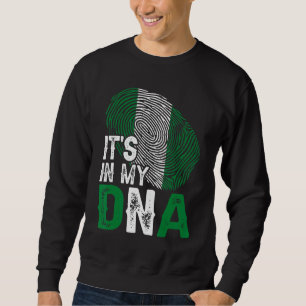 Moletom Está no meu DNA, na Nigéria, a Sinalizador Patriót