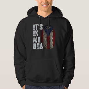 Moletom Está no meu Dna Porto Rico Bandeira Porto Rico Hom