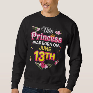 Moletom Esta Princesa Foi Nascer No Paraíso 13 De 13 De Ju