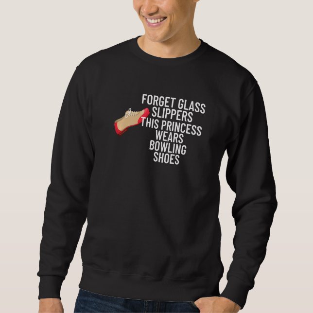 Moletom Esta princesa Veste Calçados de Boliche Bowlin (Frente)
