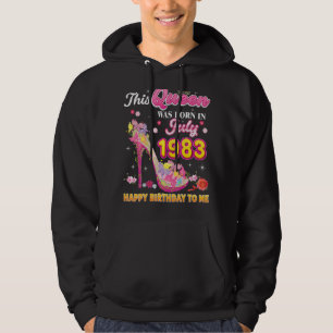 Moletom Esta Rainha Foi Nascer Em Julho De 1983 Feliz Aniv