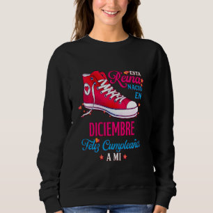Moletom Esta Reina Nació En Diciembre Regalos Para Mujer C