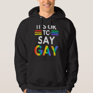 Moletom Está Tudo Bem Dizer Que Gay Flórida Está Bem Dizer
