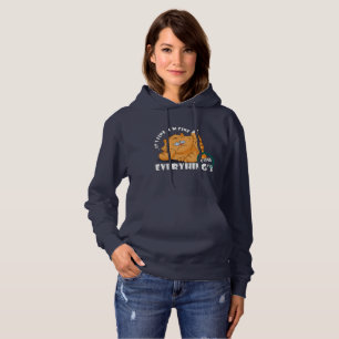 Moletom Está tudo bem, estou bem.   Hoodie
