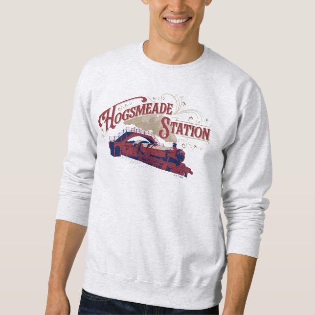 Moletom Estação HOGSMEADE Gráfico Vintage (Frente)