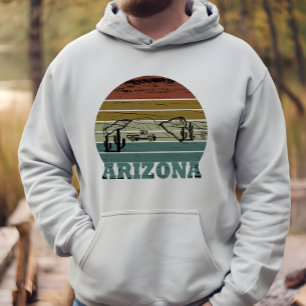 Moletom Estado da arizona vintage sunset scape horizontal 