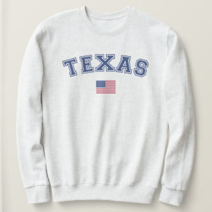 Moletom Estado do Texas USA Flag