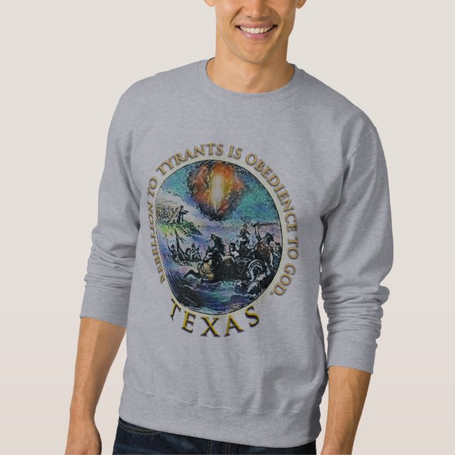 Moletom Estados de rebelião TEXAS (Frente)