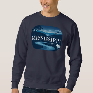 Moletom Estados Unidos da América do Mississippi