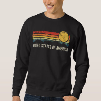 Moletom Estados Unidos da América Estilo de Distância Suns